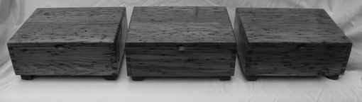Custom Made Wormy Chestnut Boxes