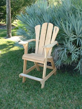 Handmade Adirondack Chair - Extra Tall Design by Island ...