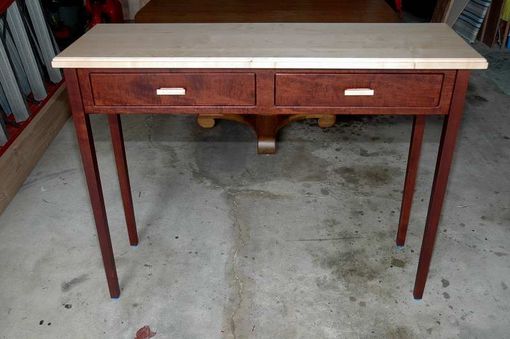 Custom Made Maple Hall Table