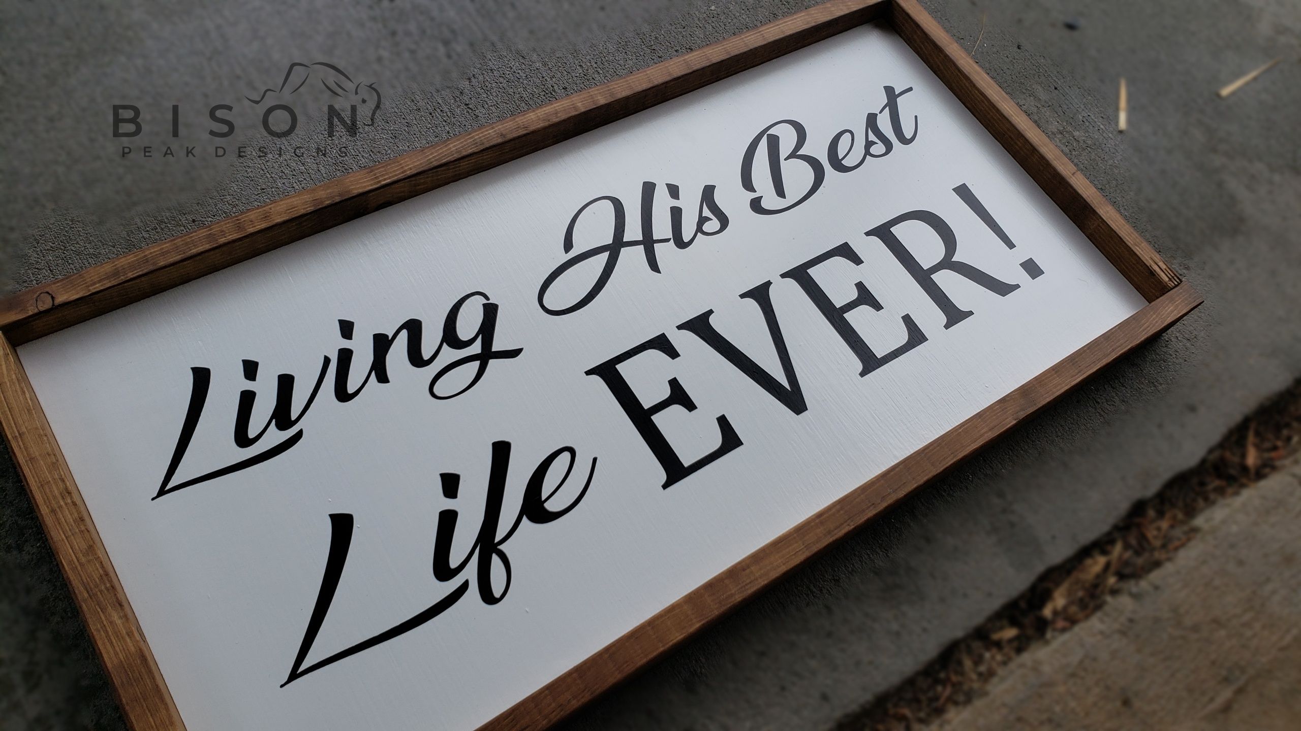 Buy Hand Crafted Personalized Sign. Made To Order., made to order from