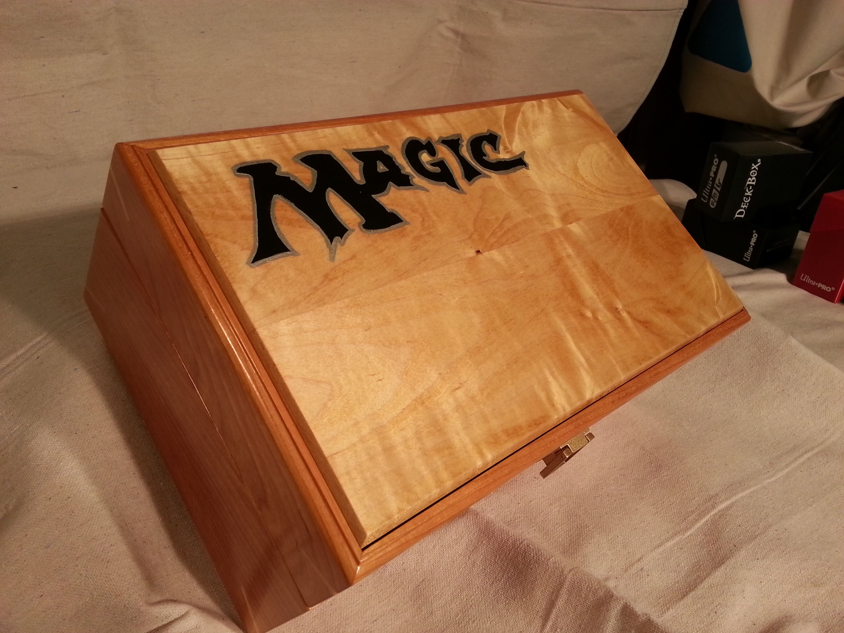Hand Made Magic Trading Card Game Carrying Case by Prokops