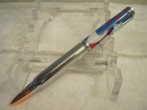 Custom Made Red White & Blue Camo Pen