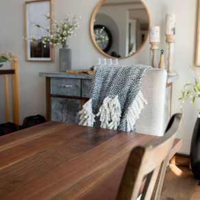 Hand Made Big And Thick Dining Or Conference Tables by The Lazarus Wood  Project