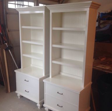 Custom Made Twin Bookcases