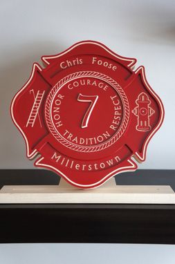 Custom Made Custom Carved Wood Sign