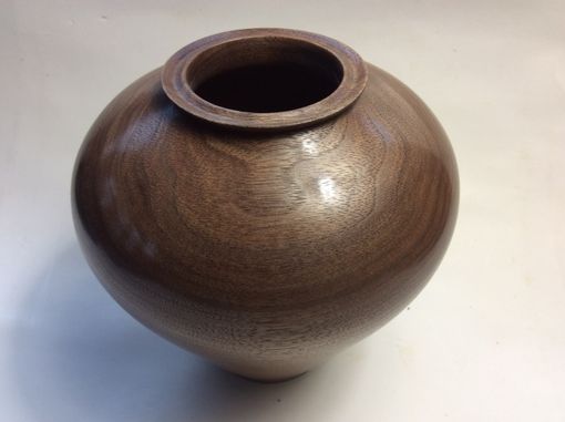 Custom Made Woodturned Walnut Hollow Form
