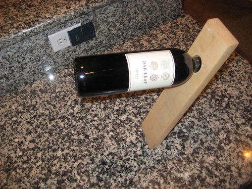 Custom Made Wine Bottle Holder
