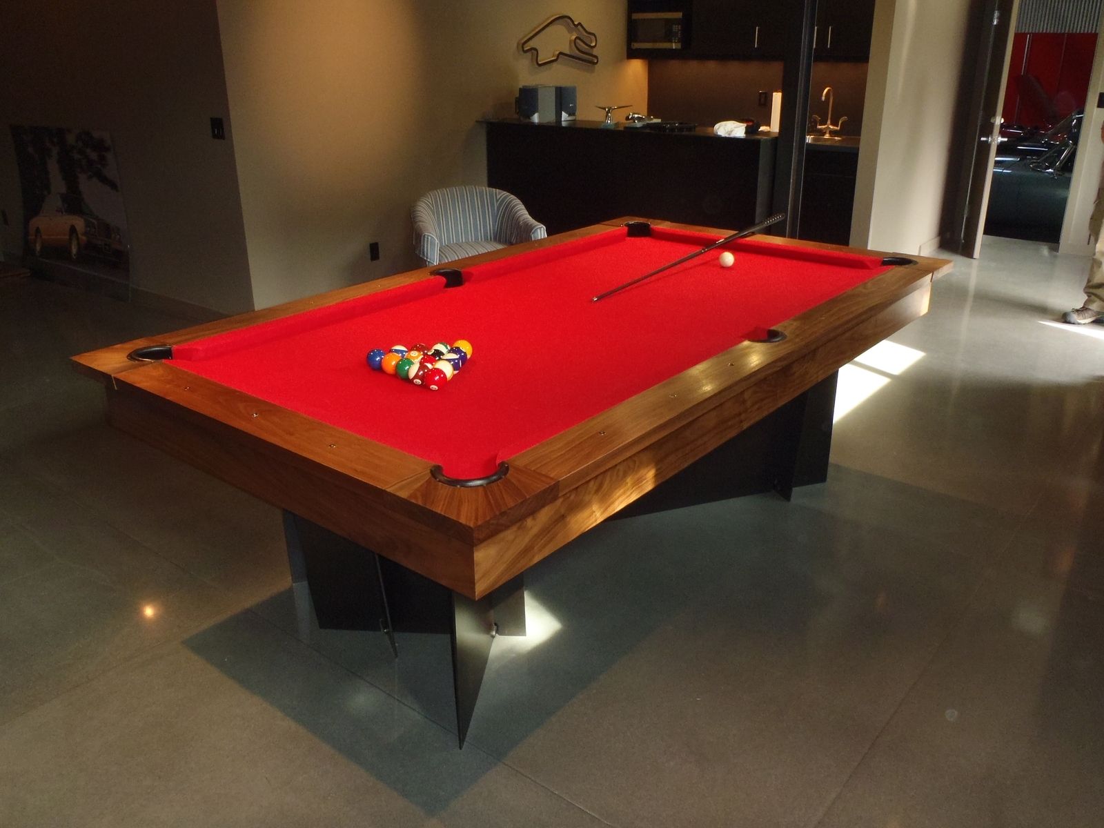 Handmade Modern Pool Table by Dan Joseph Woodworks ...