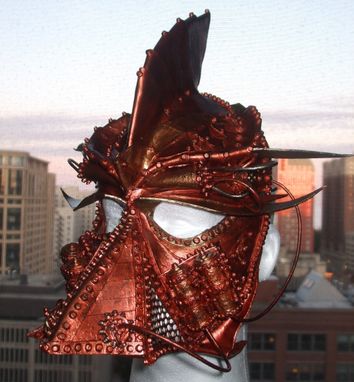 Custom Made Steampunk Juggernaut Leather Mask