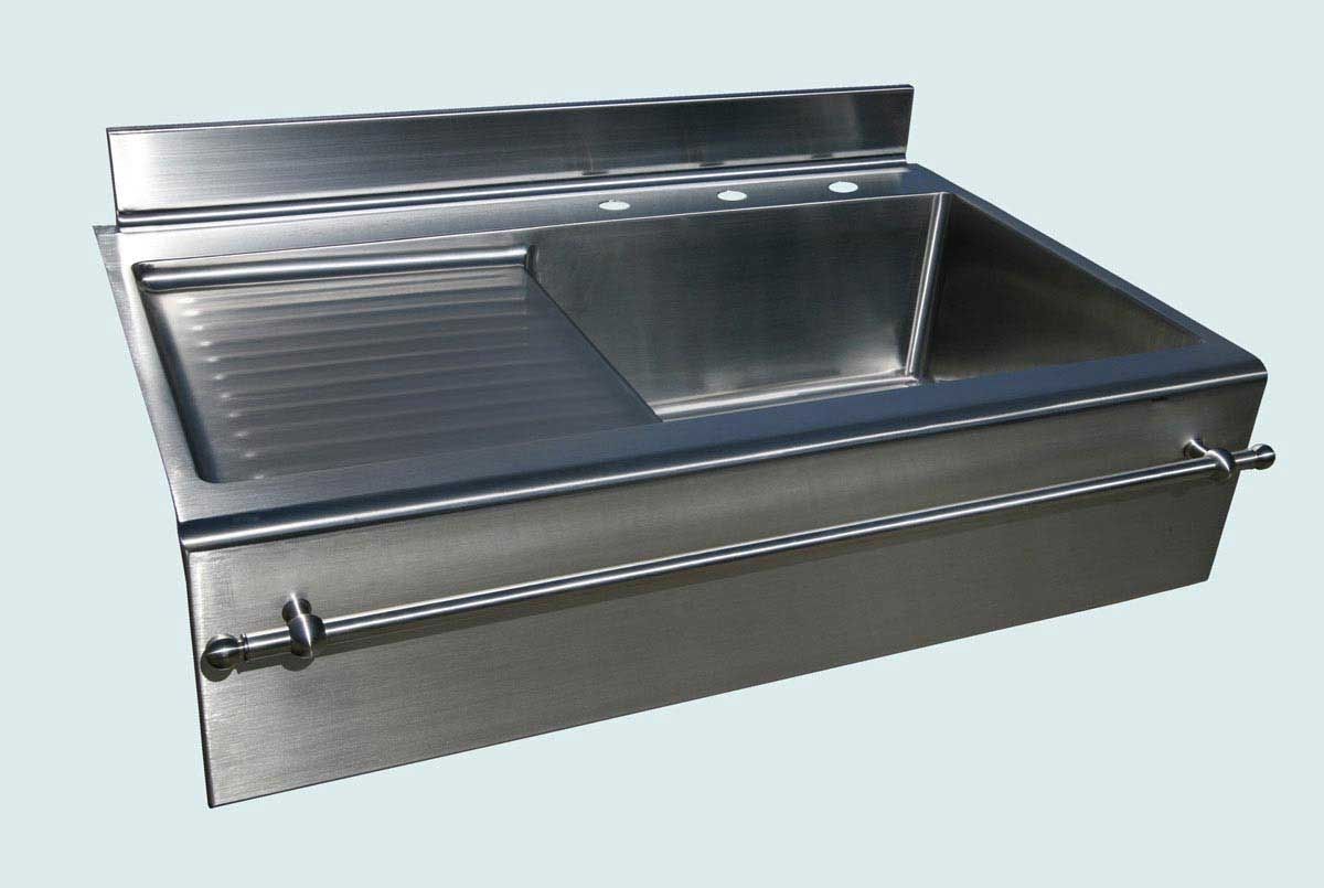 Kitchen Sink With Drainboard / Best Stainless Steel Double Bowl Kitchen ...