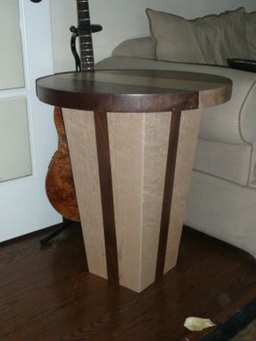 Custom Made Round Side Table