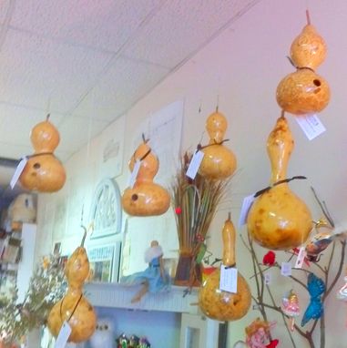 Custom Made Birdhouse Gourds