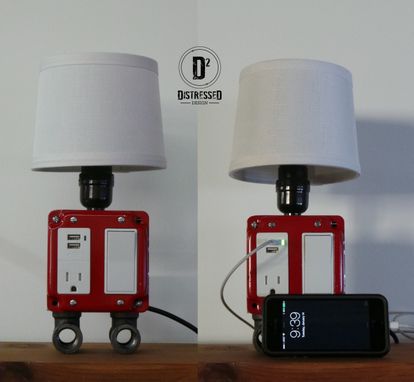 Custom Made Usb / Nightlight Electrical Box Lamp