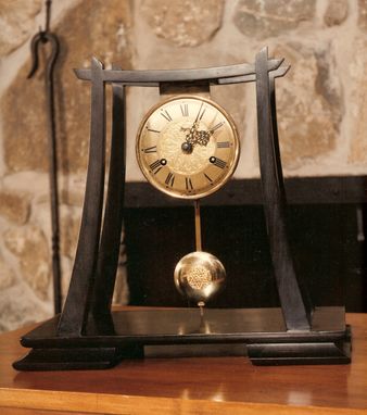 Custom Made Oriental Gate Clock