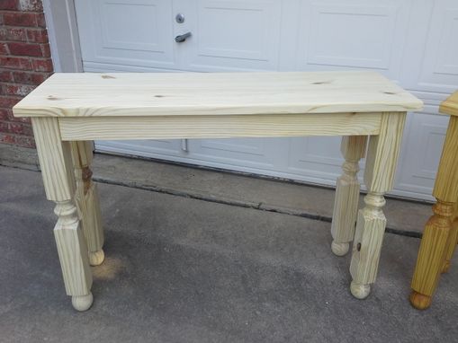 Custom Made Pine Sofa Tables