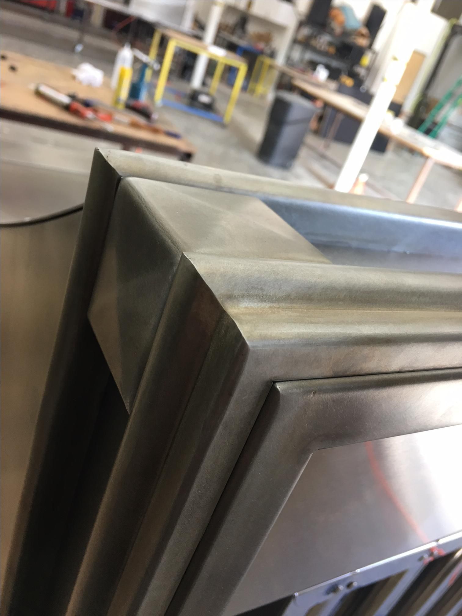 Buy Hand Crafted #86 Beautiful Zinc Range Hood With Custom Squares ...