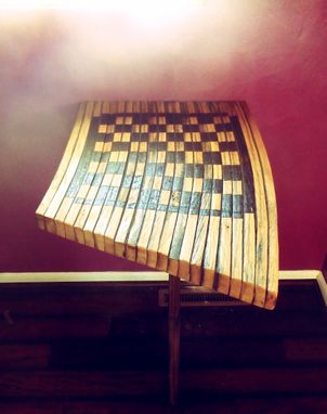 Custom Made Checkerboard Table