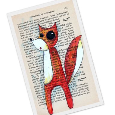 Custom Made Fox - Fox Art - Drawing Of A Fox