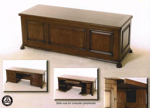 Custom Made #551 Oak Desk