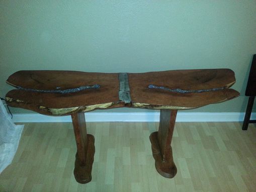 Custom Made Mesquite Entrance Table