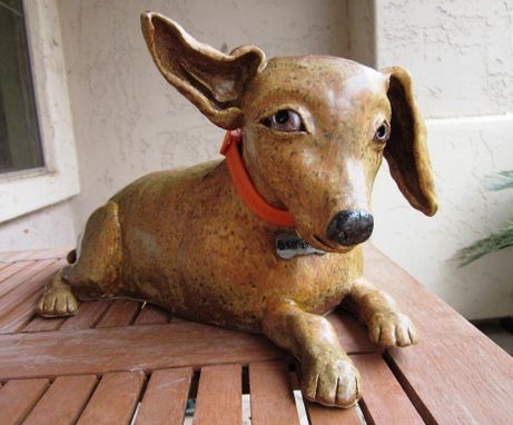 Custom Made Sculpted Dog