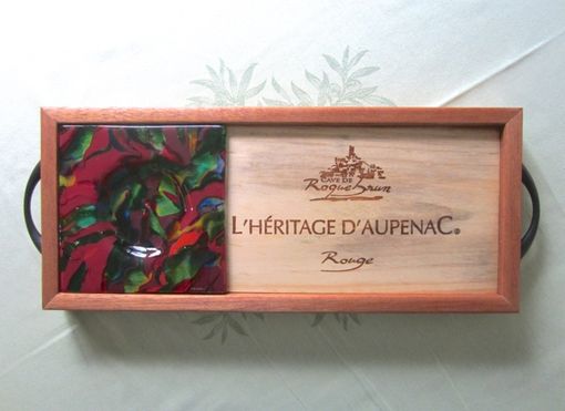 Custom Made Wine Serving Tray - L'Heritage D'Aupenac