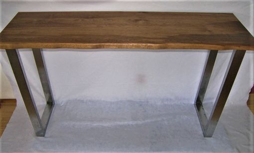 Custom Made Urban Industrial Table/Desk, Modern Sofa Table, Kitchen Island/Counter