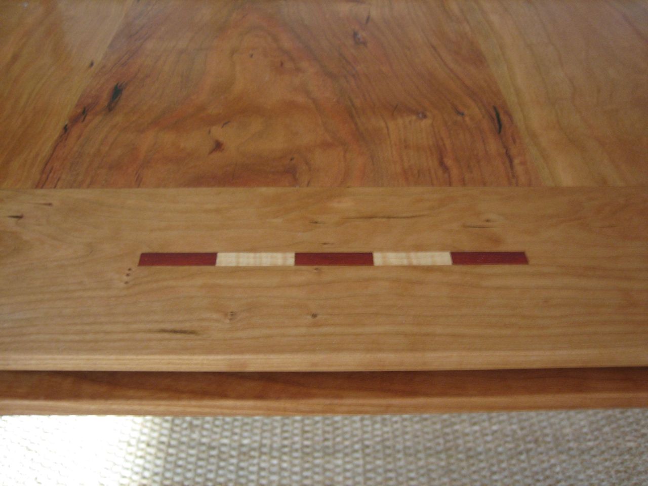 Hand Crafted 'Dutch Pull Out' Dining Table by Joseph Murphy Furniture