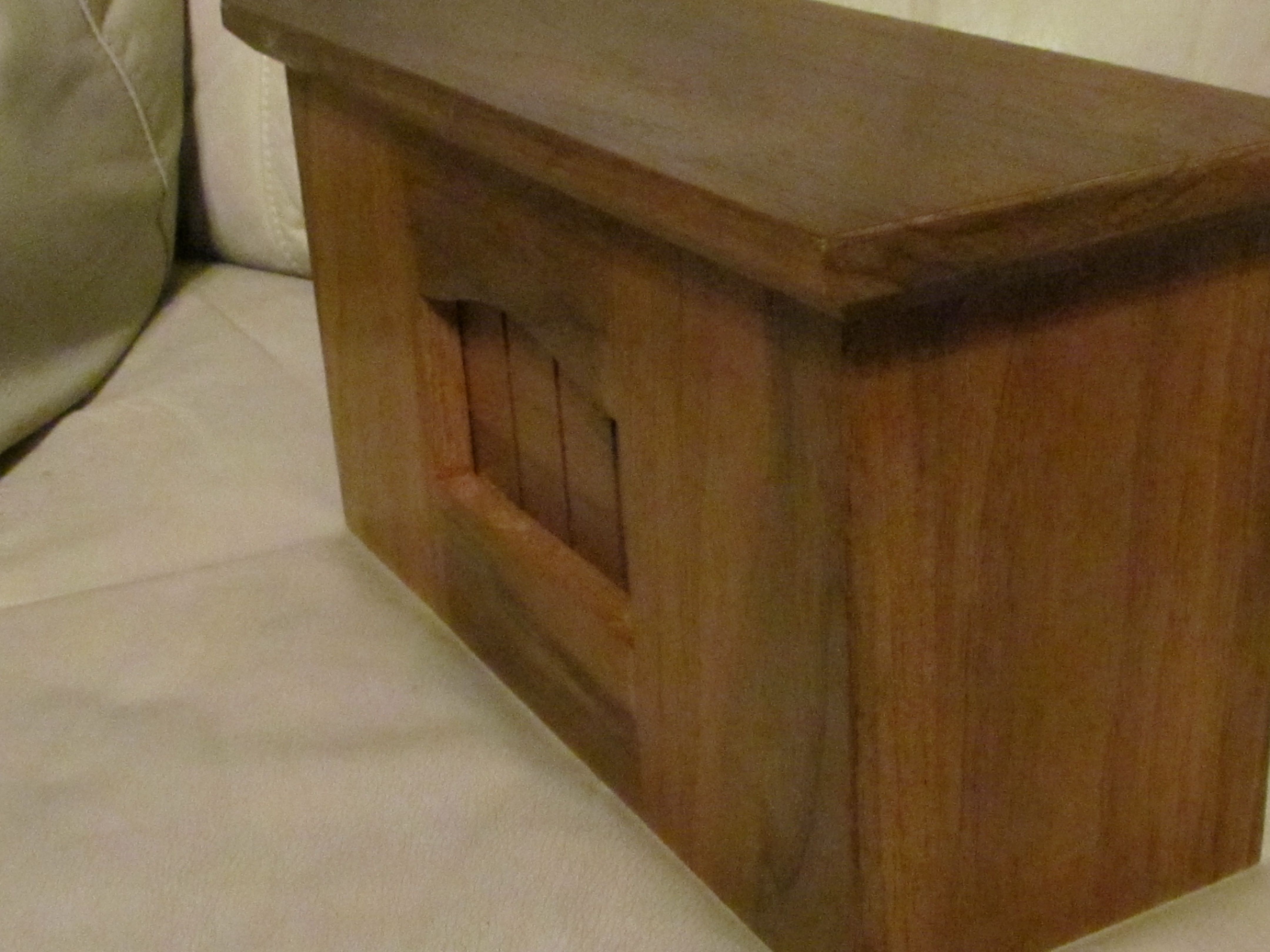 Custom Made Doorbell Chime Cover by Dixie Woodworking