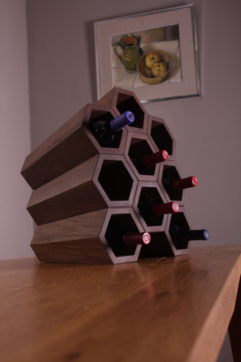 Handmade (Wine Rack) by Gary Moore Furniture