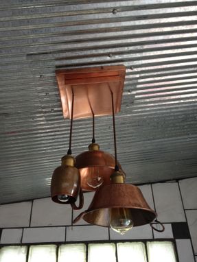 Custom Made Copper Light