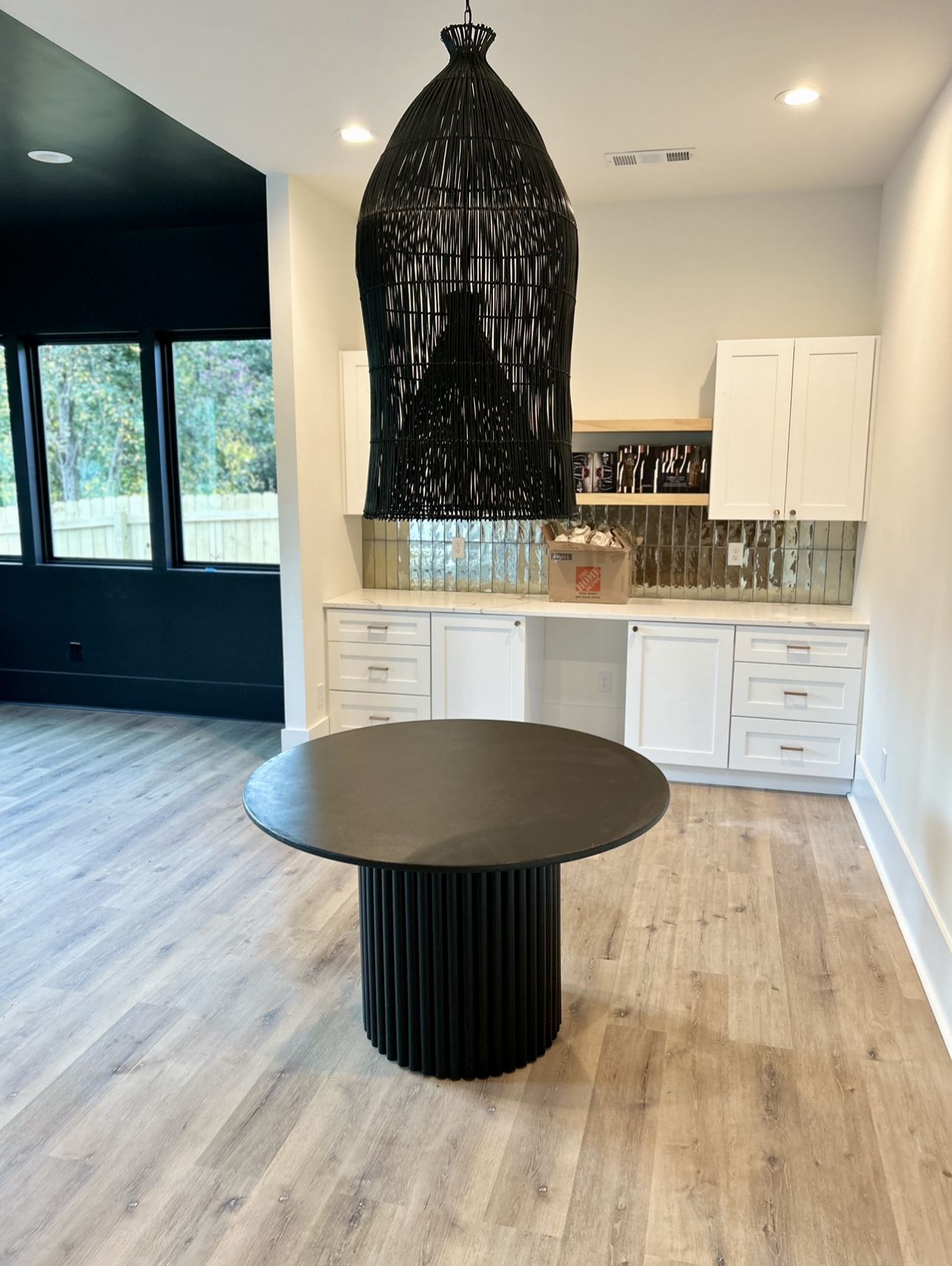 Buy Hand Made Fluted Dining Table, made to order from UrbanRustic