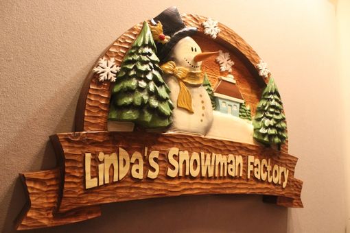 Custom Made Snowman Signs | Santa Signs | Christmas Signs | Santa Clause Signs | Holiday Signs