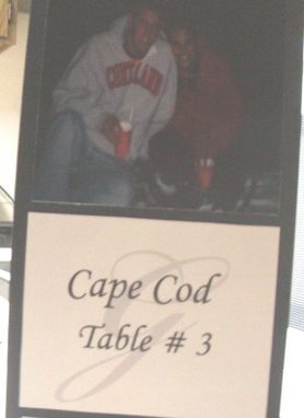 Custom Made Custom Photo Strip 150 Escort Cards And 15 Double Sided Tented Table Names