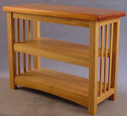 Custom Made Oak & Mahogany Table