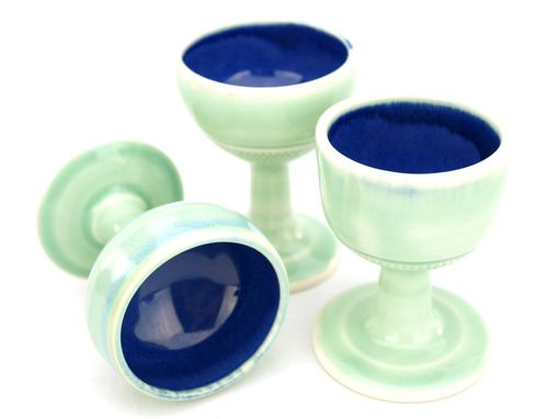 Custom Made Custom Shot Glasses Mini Wine Glasses Goblets Chalices Wheel Thrown Ceramic Pottery