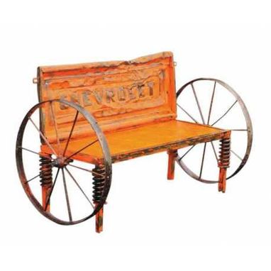 Custom Made Truck Bench - Car Part Furniture