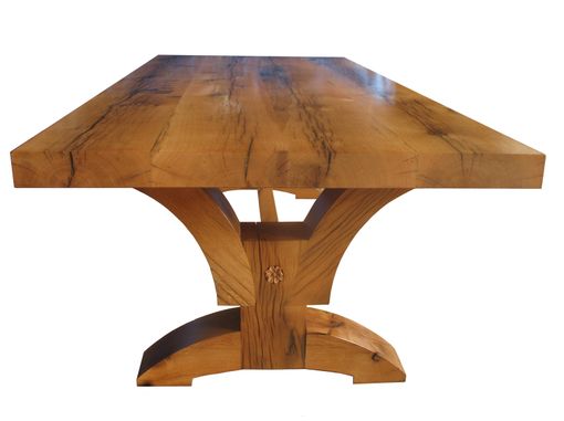 Custom Made Massive Oak Dining Table