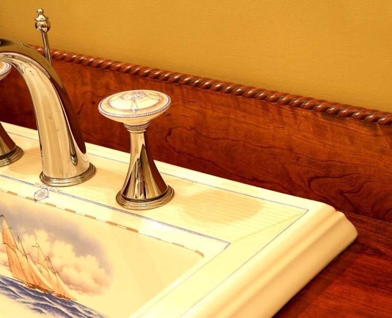 Handmade Custom Vanity by Chicone