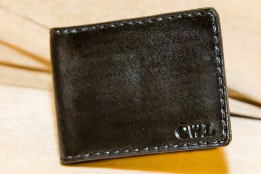 Custom Made Basic Wallet -Black