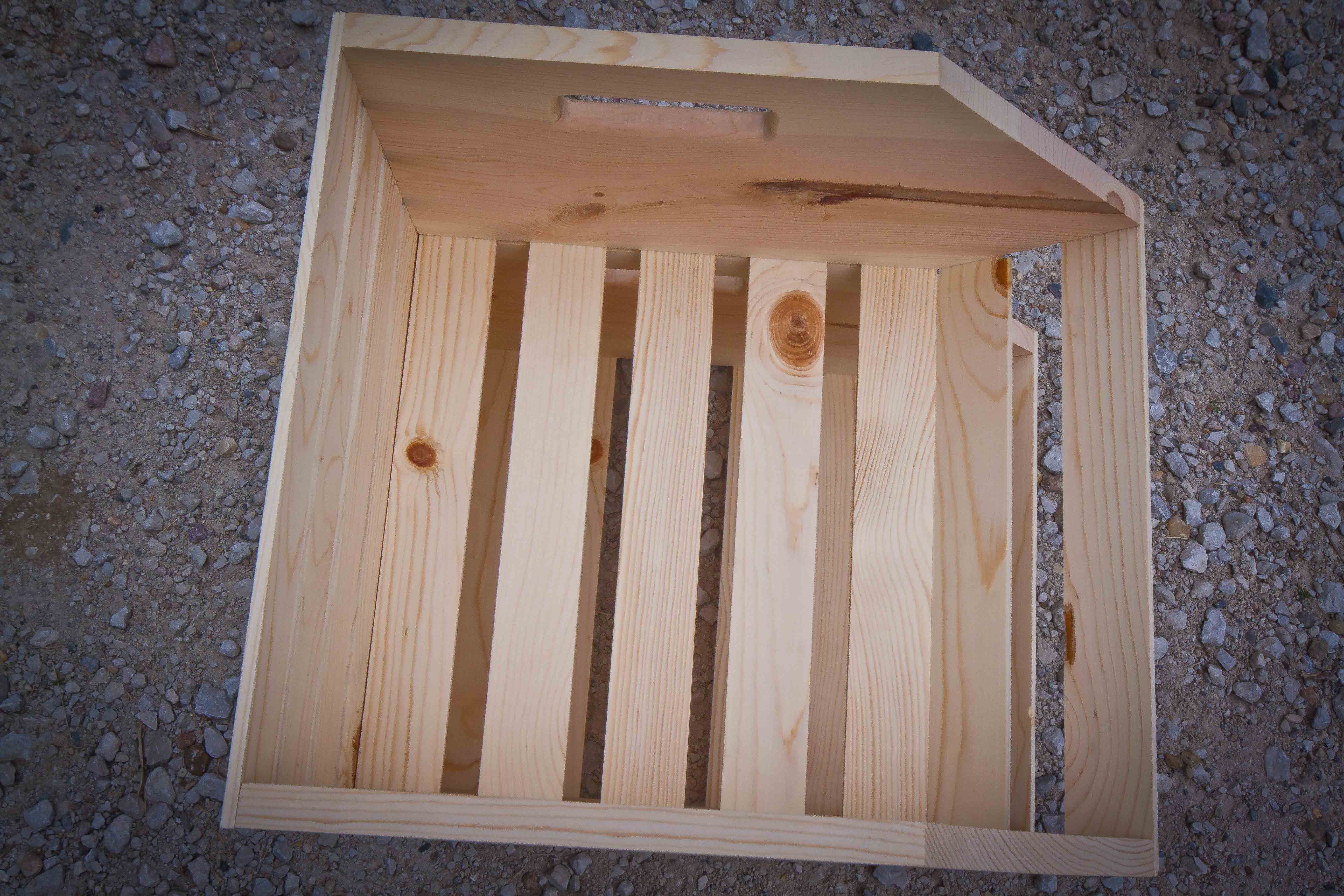 Custom Made Vegetable Crate by Wood Shed