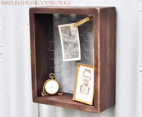 Custom Made Rustic Shadow Box