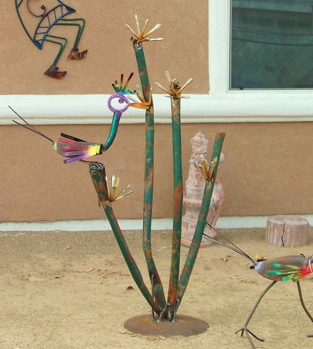 Handmade Garden Art, Home Decor, Custom Sculpture by JunkALicious Art