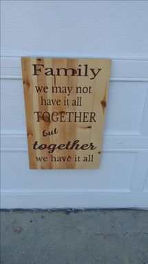 Custom Made Plank Signs, Wooden Engraved Plank Signs