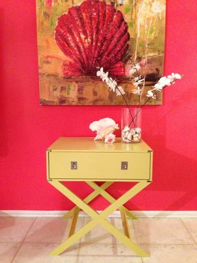 Custom Made Vintage Suitcase End Table