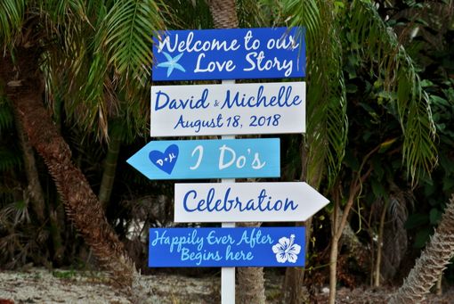 Custom Made Welcome Wedding Sign. Happily Ever After Wood Sign