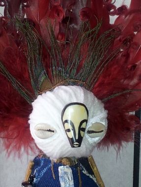 Custom Made Ooak Spirit Of The Ancients Cleansing & Protection Shamanic Spirit Doll© 2013