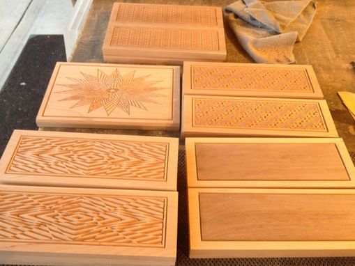 Custom Made Carved Wooden Boxes