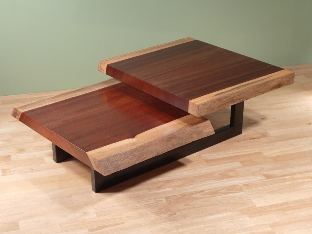 Handmade TwoTier Coffee Table by Mark Cwik Studio Furniture