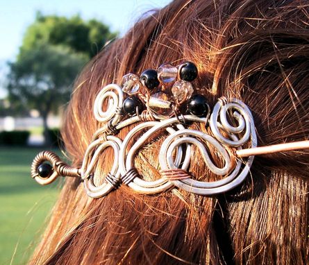 Custom Made Wirework Hair Clip /Price Is Approx/ Metal/ Custom Made / Made To Order.